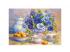 Blauer Blumenstrauß 1000 Teile Puzzle -Trefl