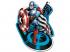 Wood Craft: Marvel - Captain America 160 Teile Premium Holzpuzzle - Trefl