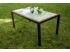 Dining table 150 x 90 cm black