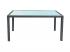 Dining table 150 x 90 cm black