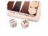 Bigjigs Backgammon Brettspiel aus Holz