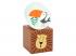 Small Foot - Wooden Discovery Blocks Safari, 12dlg.