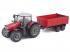 Bburago - Massey Fergusson 8740S mit Anhänger