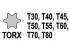 YATO Bit-Satz Maschine Torx 1/2 col 8 Stück T30-T80
