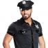 Police Cap, schwarz 