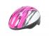 Fahrradhelm, Größe 50-54-Pink/schwarz Blöcke