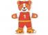 Dress up doggy holz puzzle 18pcs - Woodyland