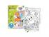 Crayola: MiniKids Magic Animals Giant Colouring Set mit 4 Stück Markern