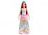 Barbie Dreamtopia Prinzessin Rosa-Haar-Puppe - Mattel