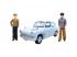 Harry Potter: Weasly Flugwagen mit Ron und Harry Puppe - Mattel