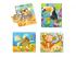 Quercetti: Montessori Giro 4teiliges Tierpuzzle-Set