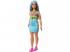 Barbie: Puppe im Fashionista-Stil im bunt gestreiften Kleid - Mattel