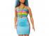 Barbie: Puppe im Fashionista-Stil im bunt gestreiften Kleid - Mattel