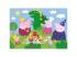 Peppa Pig Supercolor 2 in 1 puzzle 2x20pcs - Clementoni