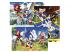 Sonic the hedgehog 3x48pcs puzzle - Clementoni