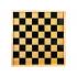 Schach und Checker Holzbrett