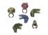 Dinosaurier Ring Set 3D