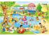 Puzzle 2x24 Teile - Freizeit am Strand