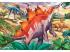 Puzzle 2x24 Teile - Wilde Tiere