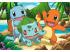 Puzzle 2x24 Teile - Pokemon