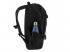 Ars Una: Jet AU-15 abgerundete schwarze Schultasche, Rucksack 28x48x19cm