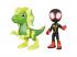 Spidey und seine wunderbaren Freunde - Miles Morales und Electrosaurus Dino-Mesh Action Figur Set Hasbro