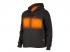 Milwaukee M12HHBL4-0(L) beheiztes Sweatshirt mit Kapuze schwarz