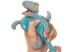 Heroes of Goo Jit Zu Jurassic World Blue Velociraptor Spielzeugfigur