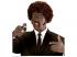 PULP FICTION AFRO PERÜCKE MIT KOTELETTEN UND SCHNURRBART in Box