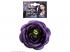 HAARSPANGE VIOLETTE ROSE MIT KATZENAUGE