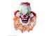 SPRECHENDER HORRORCLOWN MIT SICH BEWEGENDEM MUND UND BLINKENDEN LED AUGEN 58 cm