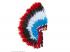 DELUXE INDIANERHAARSCHMUCK MIT MARABOU