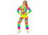 NEON TIE DYE PSYCHEDELIC HIPPIE PARTY FASHION TRAININGSANZUG UNISEX KOSTÜM FÜR ERWACHSENE