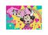 Minnie Mouse farbenfrohes 24-teiliges Puzzle mit 3 farbenfrohen Bildern