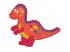 Dinosaurier 4 in 1 puzzle 28pcs