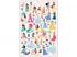 Disney Princess 300 Aufkleber-Set