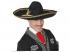 DELUXE MEXIKANISCHER SOMBRERO aus Filz 50 cm