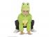 FROSCH Plüsch Jacke mit Kapuze und Maske UNISEX KINDER KOSTÜM