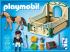 PLAYMOBIL 5111 - Deutsches Sportpferd mit grün-beiger Pferdebox