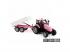 Kids Globe Tactor aus Druckguss mit Trailer - Pink