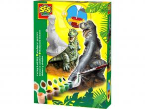 Gipsabdruckspiel -3D T-Rex