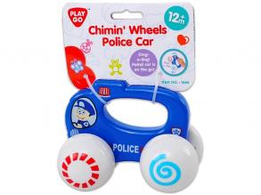 Babyrassel Polizeiauto