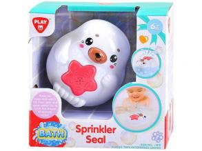 Playgo: Wasser spritzende Robbe Baby Badespielzeug