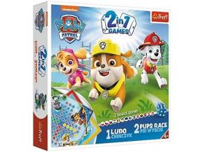 Paw Patrol 2 in 1 Brettspiel - Trefl