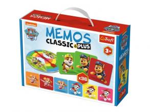 Paw Patrol Classic & Plus Gedächtnisspiel 36Stück - Trefl