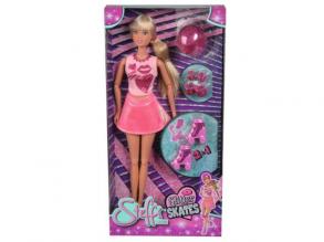 Steffi Love: Steffi Puppe mit Glitzer Rollschuhen Spielset