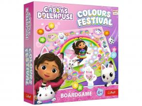 Gabi's Dollhouse: Farbenfest Brettspiel - Trefl