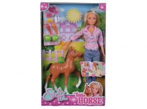 Steffi Love: Steffi Puppe und Pony mit lustigen Funktionen - Simba Toys