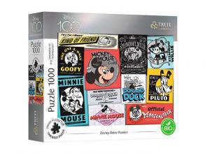 Disney Retro-Plakate 1000teilig Puzzle - Trefl