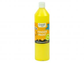 Creall Finger Paint Konservierungsmittelfrei Gelb, 750ml